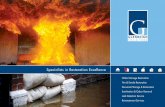 Specialists in Restoration Excellence Fire and Flood Brochure… · Mould and mildew will grow quickly on almost any wet surface, as spores are present in the air. Deep drying reduces