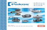 Ball valves ANSI - StocExpo€¦ · GOST-R: Russian Federation Certificate Sanitary approval (Russian) Food processing and Pharmaceutical industry IEC 61508: Safety Integral Level