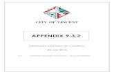 APPENDIX 9.3 - vincent.wa.gov.au€¦ · 23-07-2013  · APPENDIX 9.3.2 ORDINARY MEETING OF COUNCIL 23 July 2013 9.3.2 Authorisation of Expenditure for the Period 1 – 30 June 2013