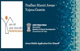 Pradhan Mantri Awaas Yojana-Gramin - iay.nic.in · Pradhan Mantri Awaas Yojana-Gramin Awaas Mobile Application-User Manual ामीण वकास मंालय भारत सरकार