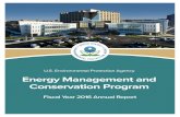 Cover: The EPA’s Andrew W. Breidenbach Environmental ... · 19.01.2017  · The EPA completed or continued work on several major energy efficiency projects in FY 2016, which are