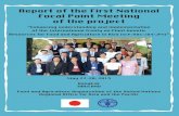 Report of the First National Focal Point Meeting of the project · 2014-03-17 · Report of the First National Focal Point Meeting of the project “Enhancing understanding and implementation