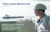 WWH Capital Markets Day - Wilh. Wilhelmsen...WWH Capital Markets Day 15 September 2016 2 ~ 400 operational offices ~ 75 countries ~ 6 000 onshore employees ~ 11 000 seafarers ~ 75