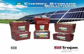 Renewable Energy Storage Solutions Brochure · renewable energy hybrid systems and backup power applications. With our vast array of renewable energy products, you’ll find a Trojan