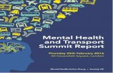 Mental Health & Transport Summit Report - Anxiety UK...2 Mental Health & Transport Summit Report Contents Executive Summary 3 Foreword by Ann Frye 5 Why a Mental Health & Transport