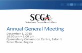 Annual General Meeting - SCGA · 2015-12-09 · a) Financial Statements for 2015 It is resolved that members receive, and accept the Accountant’s Review for the Year Ended September