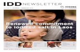 IDD NEWSLETTER - American Thyroid Associationthyroid.org/wp-content/uploads/professionals/education/...IDD NEWSLETTER FEBRUARY 2015 LAOS 3 Iodine nutrition status of the Lao population