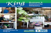 SALES AND SERVICE - King Chamber Chamber Dir… · Suite 101 Schomberg, ON 905-939-7700 Info@brownsvillejunction.ca Kyle FOLEY Foley Restoration 17250 Highway 27, Suite 101 Schomberg,