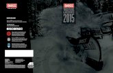 TRUCK PLOWS 2015 - BOSS SNOWPLOW · TRUCK PLOWS 2015& ACCESSORIES SnowCare for Troops is a nationwide outreach program that performs free snow removal for the families of men and