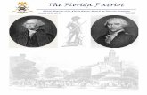 The Florida Patriot - FLSSAR · Florida Brigade and have earned your Bronze Color Guard medal, do so ... the Marriott - Lake Mary, the Best Western in Lake Buena Vista, the Sheraton