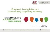 Expert Insights on - Insight Information€¦ · Expert Insights on Community Capacity Building Brought to you by: ... Sandra has acted both in house and for governments on major