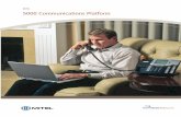 MITEL 5000 Communications Platform - Converse Telecomconversetelecom.co.uk/assets/brochures/Mitel-Converse-5000-broch… · † Enabling Technologies: Wireless Application Protocol