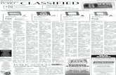 The Sentinel-Echo 11 SENTINEL ECHO The CLASSIFIED · edition of The Sentinel-Echo, and online. Call for details! Place a Classified Call (606) 878-7400 or Send a Fax (606) 878-7404