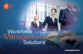 Workforce Management Solutions - Synel...Management Workforce Solutions INCREASE EFFICIENCY reduce administration Ensure regulatory COMPLIANCE SAVE UP TO 20% of overtime costs Benefit