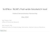 SciENcv: NLM’s Fed-wide biosketch toolthefdp.org/default/assets/File/Presentations/SciENcvMay2016.pdf · SciENcv: NLM’s Fed-wide biosketch tool Federal Demonstration Partnership