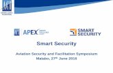 Smart Security - International Civil Aviation Organization · 2016-06-26 · measures; to identify areas where efficiency and ... Success will depend on collaboration between stakeholders