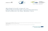Background report on pharmaceutical …...2016/09/28  · 1 (88) Background report on pharmaceutical concentrations and effects in the Baltic Sea This report has been published with