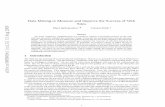 Data Mining to Measure and Improve the Success of Web Sites · Data Mining to Measure and Improve the Success of Web Sites Myra Spiliopoulou ∗¶ Carsten Pohle k Abstract For many