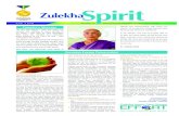 Founder’s Message - Zulekha Daud · Feb 2010 Volume 5 The Voice of Zulekha Healthcare Group Founder’s Message “As this year begins, I wish well being, joy, success and harmony