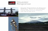 Disaster Preparedness & Response Workshop: Focus on ...€¦ · Disaster Preparedness & Response Workshop: Focus on Earthquakes Legazpi, Albay Province, Philippines, June 19th & 20th