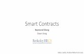 Smart Contracts - GitHub Pages · smart contracts on top of smart contract blockchains (e.g. Ethereum) Ethereum may overtake Bitcoin in market cap Source: coinmarketca p. What do