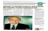 Media Planet’s French language interview for Hebdo ...benchinternational.com/wp-content/uploads/MediaPlanet-Interview.pdf · as contingency and retained search companies as their