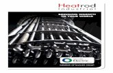 Heatrod Elements are based in Manchester and have been ... · Light Industrial and Commercial Range of Stock Immersion Heaters Immersion heating is still the most efficient way to