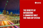 The Benefits of Integration: E-Commerce Built for Your ERP ... · The Benefits of Integration: E-Commerce Built for Your ERP System CONTENTS 1. Easy-to-Navigate Online Product Catalogs