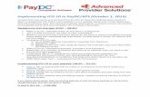 Implementing ICD-10 in PayDC/APS (October 1, 2015)paydc.com/paydcsupport/wp-content/uploads/2015/09/ICD-10-PayDC-Quick... · 4) If your practice uses the Billing module, you need