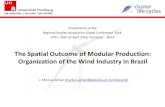 Wind Turbine Industry · Organization of the Wind Industry in Brazil Presentation at the Regional Studies Association Global Conference 2014, 27th – 30th of April 2014, Fortaleza