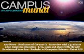 campus mundi - Atlantic International University · 2015-05-28 · 4 • Campus Mundi • # 05 atlantic International university a I u NEW s August 10-14, 2014, San Francisco, CA.
