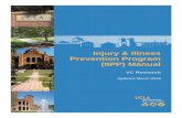 Injury & Illness Prevention Program (IIPP) Manual · Injury & Illness Prevention Program (IIPP) Manual VC Research Updated March 2019. ... applicable regulations and campus policies,