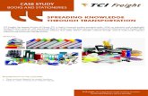 CASE STUDY · 2019-03-25 · TCI Freight, the largest division of Group TCI, is India's foremost surface transport entity. With an extensive and strategically ... CASE STUDY BOOKS