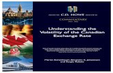 Understanding the Volatility of the Canadian Exchange Ratefaculty.wcas.northwestern.edu/~yona/research/Cdn.pdf · 2018-07-05 · Understanding the Volatility of the Canadian ... C.D.