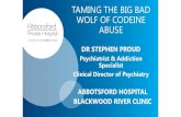 Taming the Big Bad Wolf of Codeine Abuse · nurofen plus a day. she also has severe pelvic pain. • fred takes 2 packets of nurofen plus a day and claims to be in pain and wants
