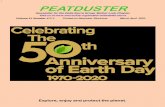1 PEATDUSTER - Sierra Club...1 PEATDUSTER Newsletter for the Delta-Sierra Group, Mother Lode Chapter ... Climate Change Crisis: Seeking Solutions This film will be shown on Earth Day,