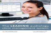 The LEADING audiology - Auditdata · PDF Treatment summary Configurable patient overviews with selected journal notes, audiogram picture, assessment or paediatrics can be viewed,