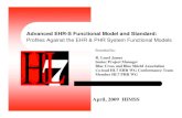 Advanced EHR-S Functional Model and Standard...Advanced EHR-S Functional Model and Standard: Profiles Against the EHR & PHR System Functional Models April, 2009 HIMSS Presented by:
