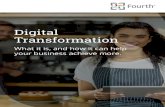 Digital Transformation - fourth.com...Digital Business Transformation Stages Brian Solis, Altimeter 1. Business as usual: Organizations operate with a familiar legacy perspective of