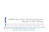 CMSIS Real Time Operating System (Based on Free RTOS)nelsovp/courses/elec5260_6260... · In main(): 1. Initialize/configure hardware: Peripherals, memory, pins, clocks, interrupts.