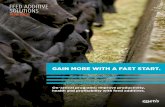 GAIN MORE WITH A FAST START. › products › beef › feed-additive...GAIN MORE WITH A FAST START. Starter rations — the foundation of on-arrival programs. There’s no shortage