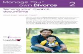Manage Your 2 own Divorce - Legal Aid NSWlacextra.legalaid.nsw.gov.au/PublicationsResources... · You must tell the court how you have tried to locate your spouse and why the proposal