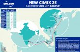 NEW CIMEX 2E - SINOTRANSBOOKING.COMstatic.sinotransbooking.com/static/files/2016/12/5... · NEW CIMEX 2E Connecting Asia with Chennai CMA CGM Strengths • Direct access to East Coast