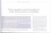 False positive anti-hepatitis A virus lgM result in a ...downloads.hindawi.com/journals/cjgh/1989/389354.pdf · Resultat faux positif d'anti-HAV dans les lgM seriques d'un patient