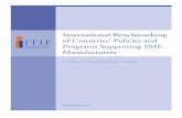 International Benchmarking of Countries’ Policies and ... · Promoting continuous productivity improvement including lean, Six Sigma, and other methods; 4. Providing information