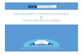 Nursing PROCEDURES & INTERVENTIONS - CCNURCAccnurca.eu/sites/dbtcg2.acad.kahosl.be/files/folders/Nursing skills an… · NURSING PROCEDURES & INTERVENTIONS Editors: Prof dr sc Dejan