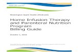 Home Infusion Therapy and Parenteral Nutrition Program Billing Guide › assets › billers-and-providers › Home... · 2016-09-23 · Home Infusion Therapy and Parenteral Nutrition