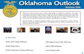 Oklahoma Outlookoklahomaffa.org/docs/66474_OK_Summer_2016 v26 interactive.pdf · Oklahoma Outlook 2016 Agriscience Fair Winners. Cale Jahn State President Elgin FFA Piper Merritt