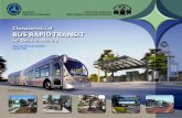 Characteristics of BUS RAPID TRANSIT › sites › fta.dot.gov › files › CBRT_2009_Up… · objective of this report. National Bus Rapid Transit Institute CODE 1. AGENCY USE ONLY