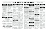 24 THE OBSERVER | WEDNESDAY, DECEMBER 31, 2014 …€¦ · 24 THE OBSERVER | WEDNESDAY, DECEMBER 31, 2014 CLASSIFIEDS To place an ad call: 201-991-1600 classified@theobserver.com